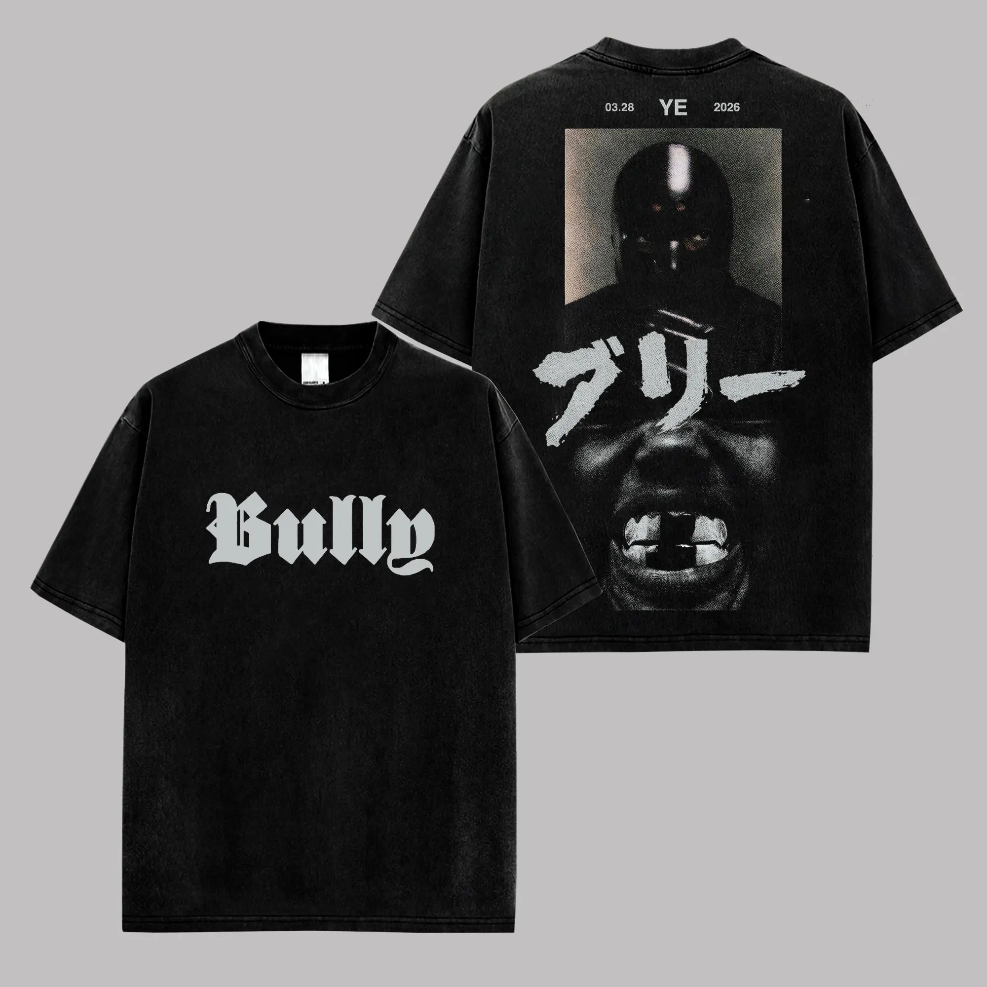 Bully - YE Album Merch 27.3.2026 Premium Cotton T-Shirt For Ye Fans, Ye Stans Hip-Hop Shirt, Gift For Ye Fan Graphic Tee, Bully Album Fan Merch Shirt