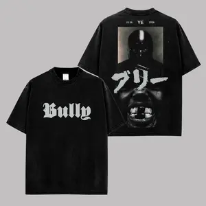 Bully - YE Album Merch 27.3.2026 Premium Cotton T-Shirt For Ye Fans, Ye Stans Hip-Hop Shirt, Gift For Ye Fan Graphic Tee, Bully Album Fan Merch Shirt