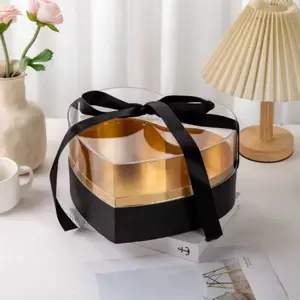 Acrylic heart shape box