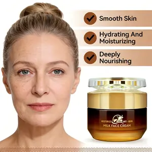 50g Deep Nourishing Milk Cream, Anti-Wrinkle Serum, Contains Niacinamide, Hyaluronic Acid, Shea Butter, Moisturizing, Firming, Smoothing