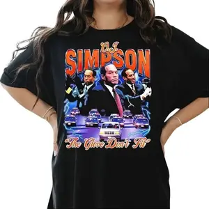 OJ Simpson Shirt, The Glove Don't Fit Shirt, Vintage RIP Oj Simpson Tee Shirt, OJ Simpson Graphic Tee, Oj The Juice Shirt, Vintage Rap Tee Top Womenswear