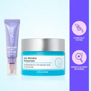 GOPURE Fine Line Fix Duo - Eye Gel + Anti Wrinkle Moisturizer