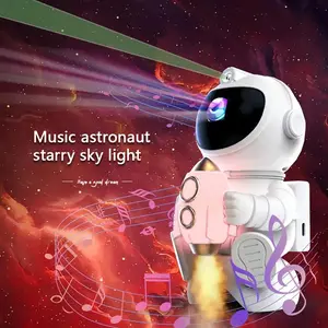 Multifunctional Astronaut Starlight Projector Lamp - USB-Powered, Adjustable, with Night Light & Speaker, for Room Decoration & Gift (Home Improvement Novelty Lighting), Multifunctional Projector