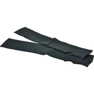 Ringers Gloves Size Universal, Black Kevlar Cut Resistant Sleeve 18" Long Sleeve, Elastic Opening at Both Ends, Made with Thumb Hole 503-00
