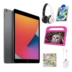 Refurbished Apple iPad 9th Gen 64GB Wi-Fi 10.2" Retina Display Space Gray 2021 Eco-Friendly Condition & Accessory Bundle | (Eco-Friendly Condition)