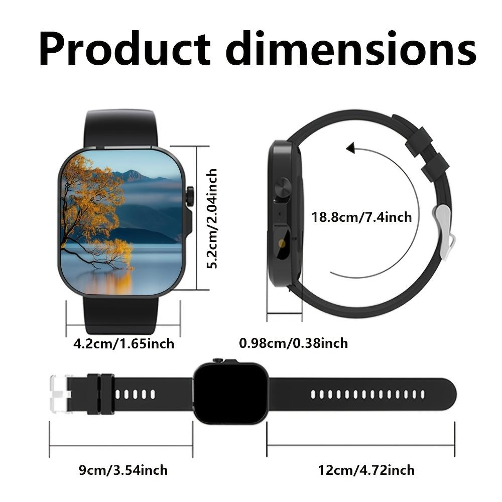 2026 smart watch, equipped with multiple sports modes, call notifications, message alerts, music control, and other advanced features. It is the perfect gift for Valentine's Day, Christmas, New Year, or birthdays, suitable for giving to family, friends