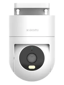 Xiaomi Outdoor Camera CW300, 2.5K Ultra-Clear Picture Quality, 4MP, Smart Full-Color Night Vision, Bidirectional Gimbal Movement, IP66 Water and dust Resistant, AI Human Tracking, White Safety Monitoring Surveillance Wireless Port