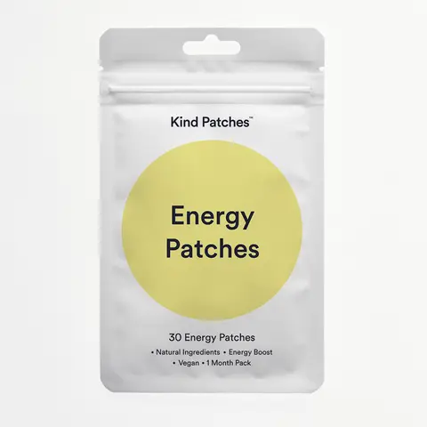 Kind Patches | Energy Patches | 30 Energy Patches:Natural Ingredients, Energy Boost, Vegan, 1 Month Pack  Sport