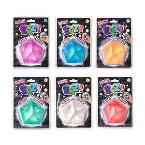 Sunny days Sqzy Light Up Squishy Gel Crystal Massage Ball stress relief (ONE RANDOM COLOR)