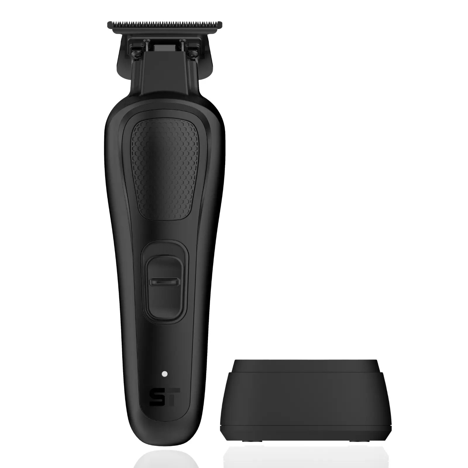 Supreme Trimmer DarkStar 82™ Metal Trimmer with 9000+ RPM Vector Motor 3-Hour Battery Life LED Lights Lightweight Design - Handle