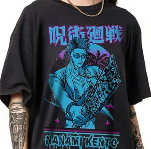[Sale up to 30%] Nanami Kento Jujutsu Kaisen Anime Manga Lovers Shirt, Graphic Japanese Vintage Special Anime T-shirt, Fan Gifts