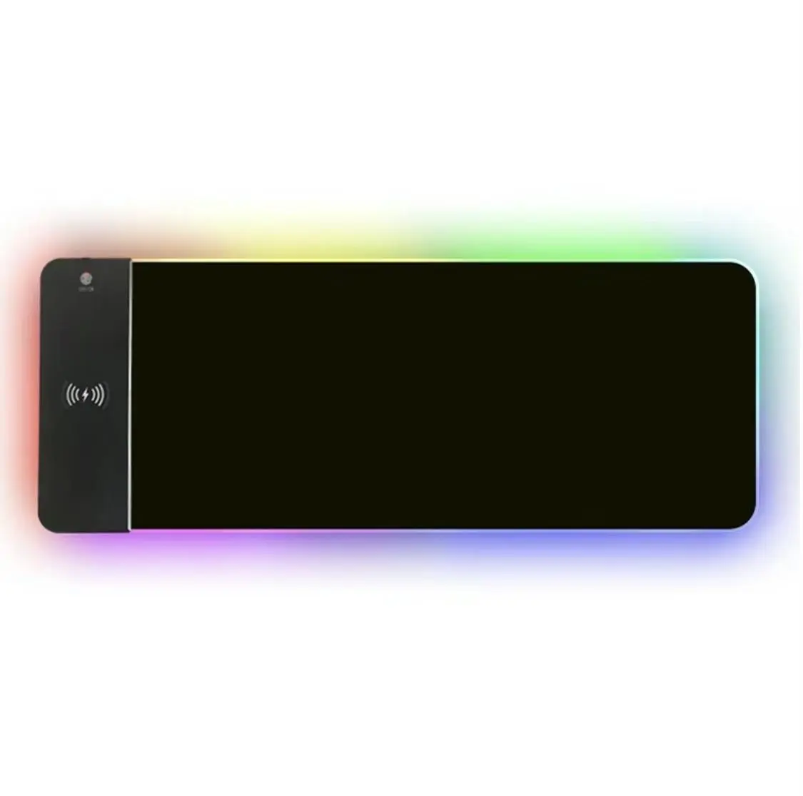 Gaming Mouse Pad with Magnetic Wireless Charging, RGB Black Mousepad Desk Mat with 15W Fast Charger, Waterproof Laptop Writing for Office, Home, Gaming Desktop Accessory shopblackfriday Christmas