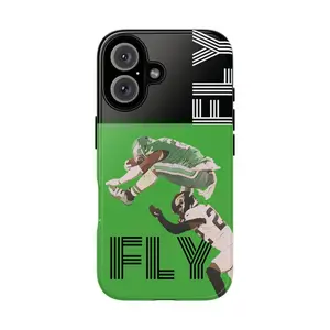 Philly Eagles iPhone Case Saquon Barkley Backward Hurdle Football Phone Case For iPhone X 11 12 13 14 15 16 17 Air Plus Pro Max