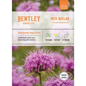Bee Balm Seed Packets