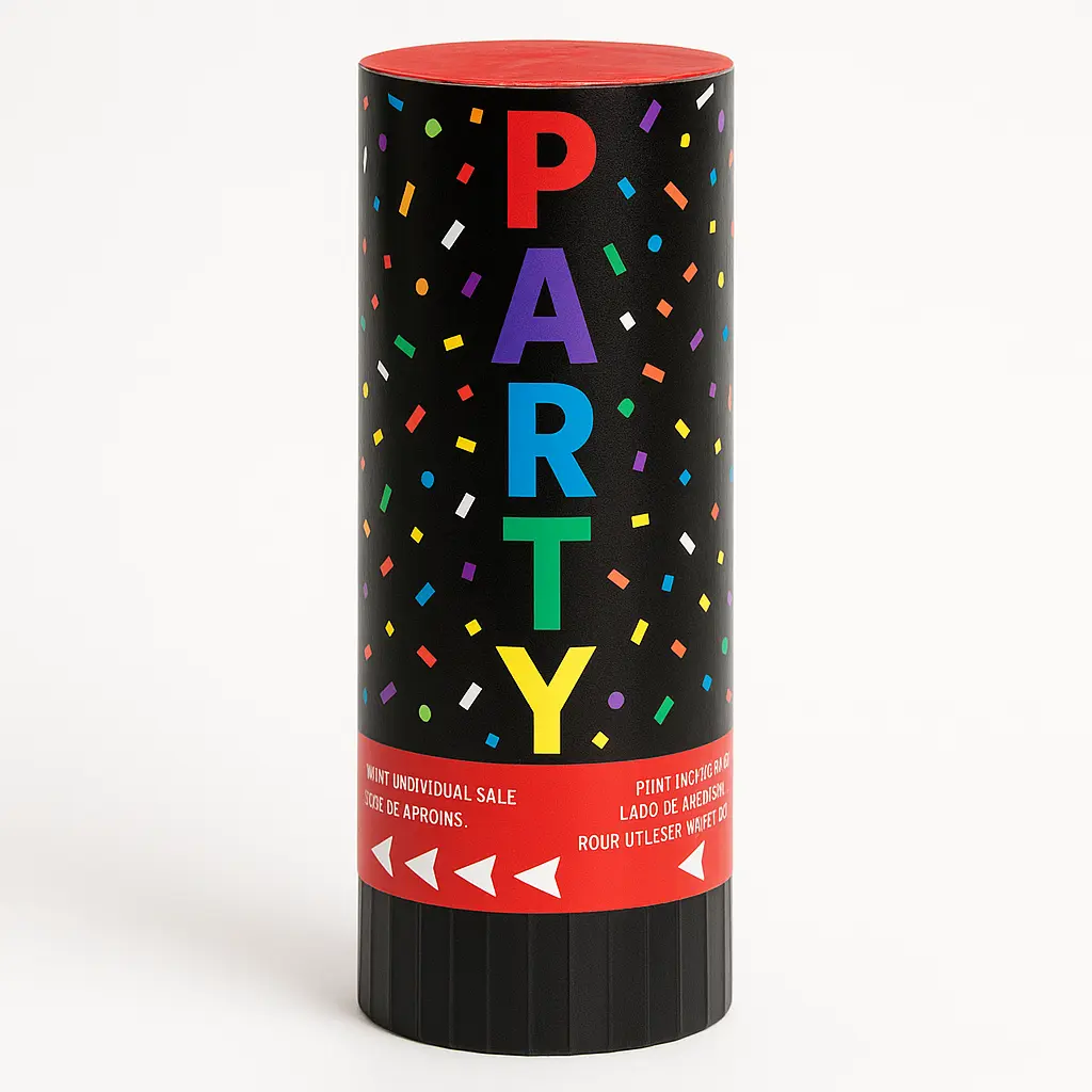 Colorful Party Confetti Poppers Colorful Party Confetti Poppers