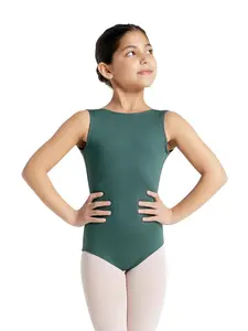 Studio Collection Low V Back w/ Pinch Tank Leotard - Girls