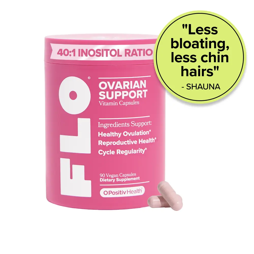 Hormone Balance & Cycle Support Vitamins by FLO: Supplement for Women with Myo-I...