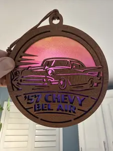 Classic Car Suncatcher for Sunny Window