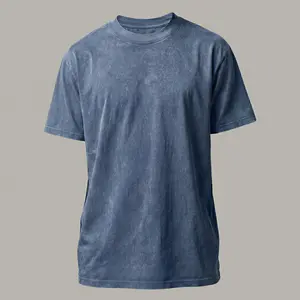 (New) Vintage Washed Oversized Tee - Blue