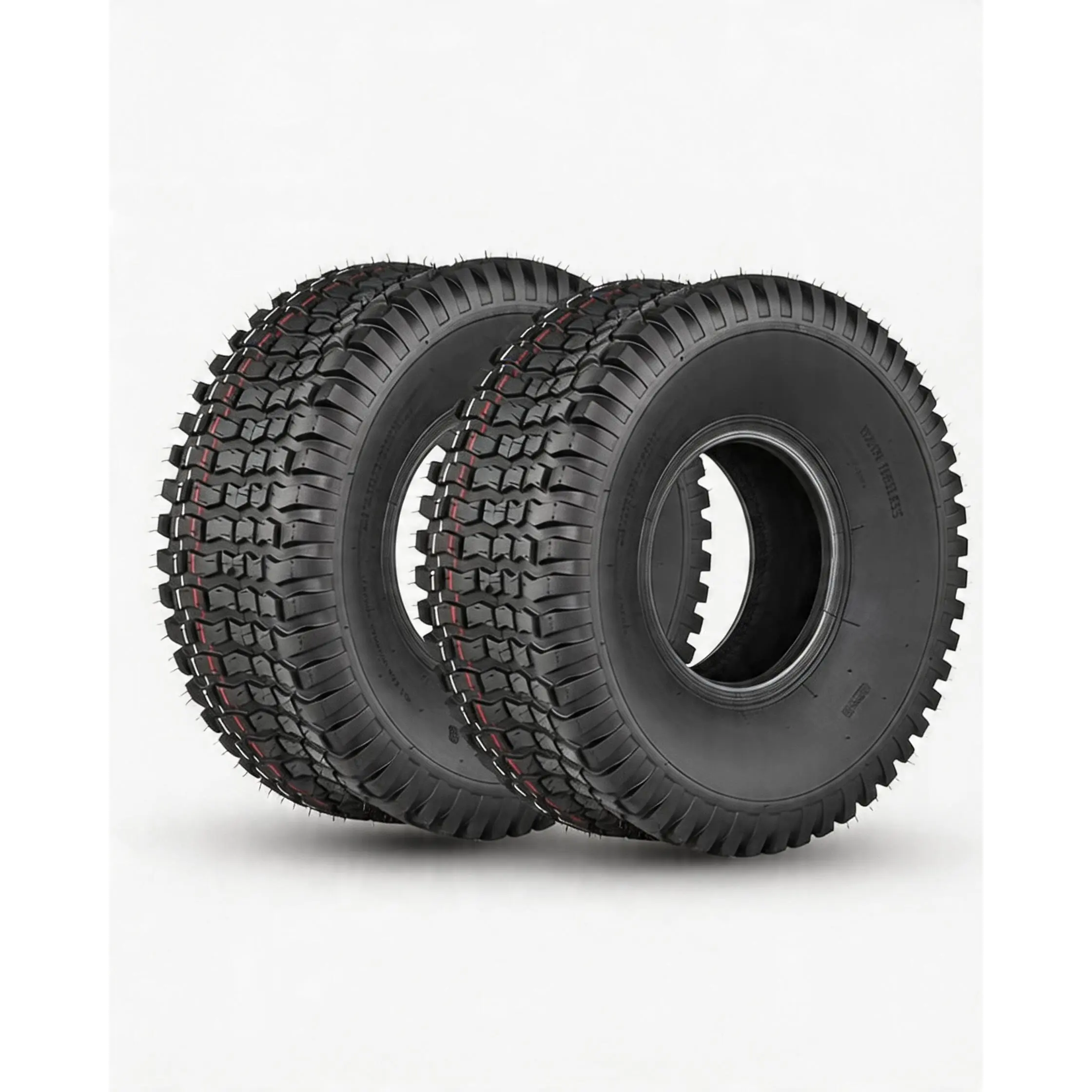 Durable turf tires for golf carts and lawn equipment -2 pieces 20x8.00-8, 4PR tubeless, non road use, NHS， Alternative to garden tractors, lawn mowers, multi-purpose vehicles, without wheels