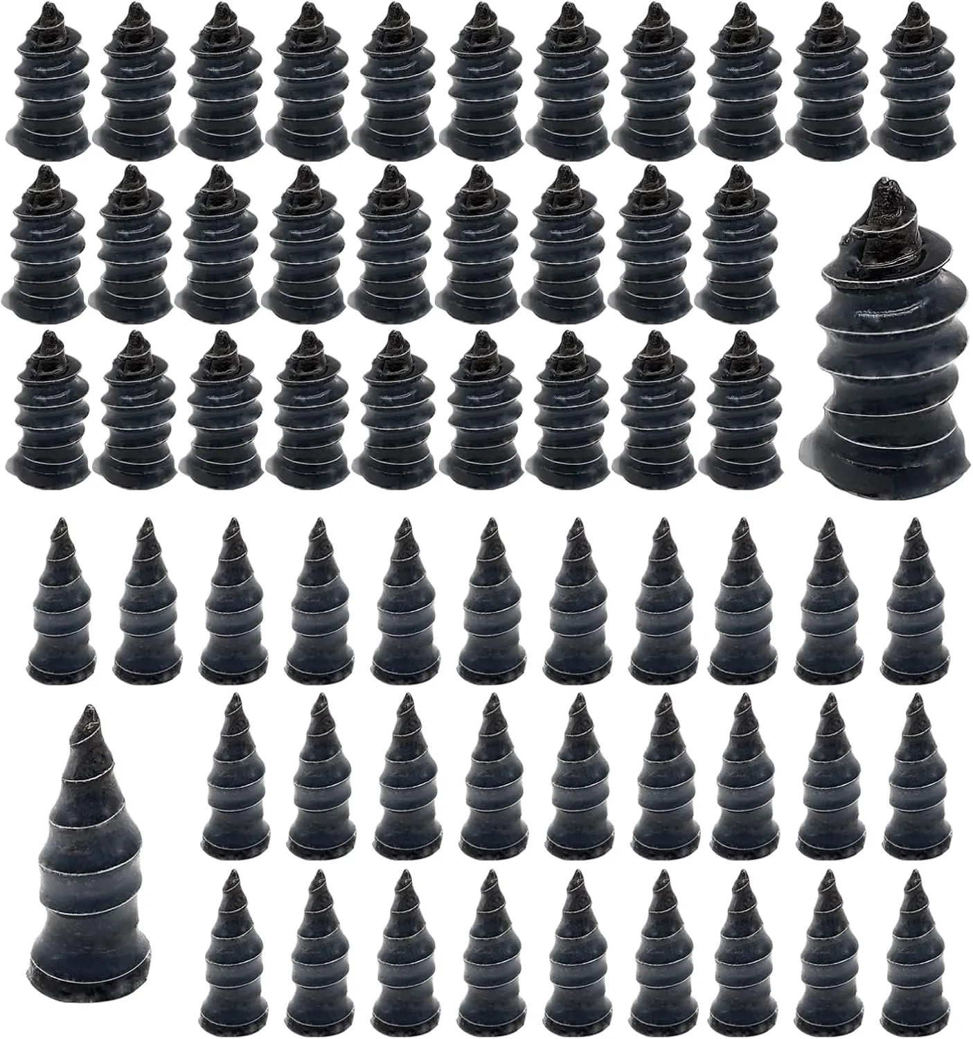 60 Pack Tire Repair Rubber Nails Self Sealing Tire Plug Kit for Car Motorcycle Truck ATV and Tractor Tires