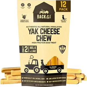 Himalayan Yak Cheese Chew - Large, 12 Pack