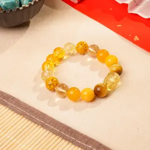 LUMAWU Pixiu Wealth Five-Elements Earth Bracelet | Abundance Reminder & Grounding Crystal