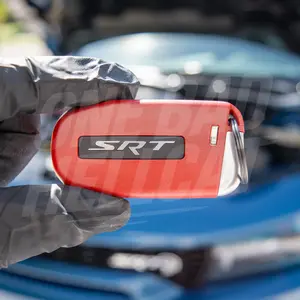 Red SRT Hellcat Key Fob RT 392 Scat Pack Redeye Demon Trackhawk Daytona OEM Replacement Shell Cover
