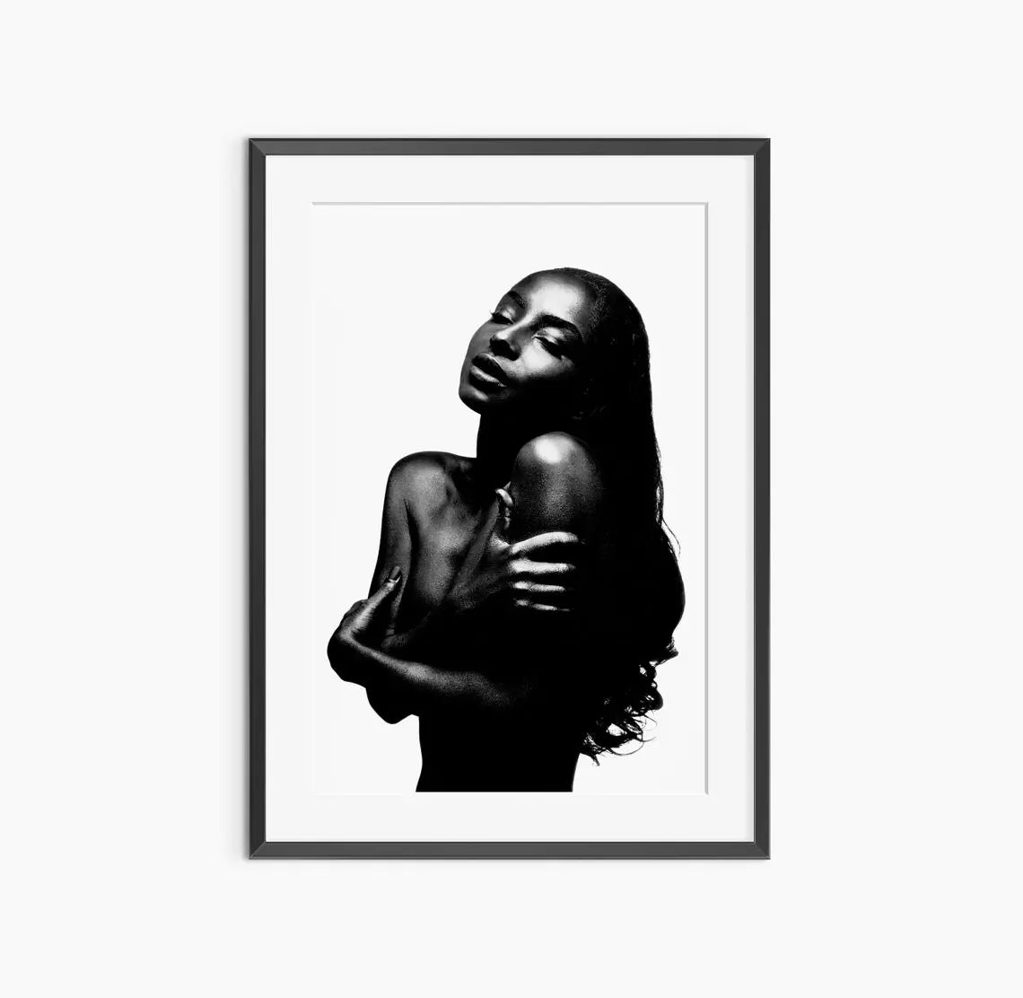 Sade Adu, Photography Prints, Love Deluxe, Fashion Print, Fine Art Photography, Black and White Wall Art, Museum Quality Photography Poster