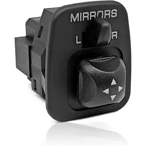 Front Driver Side Door Power Mirror Control Switch Compatible with Ford Excursion Expedition Escort F150 F250 F350 Super Duty Thunderbird Windstar, Replaces# F65Z17B676AB 901-319