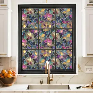 Volume 1 window film window window privacy film privacy window film stained glass window film window tint for home window film privacy one way bathroom window privacy film Electrostatic window film is suitable for windows in bathrooms, offices, doors, etc