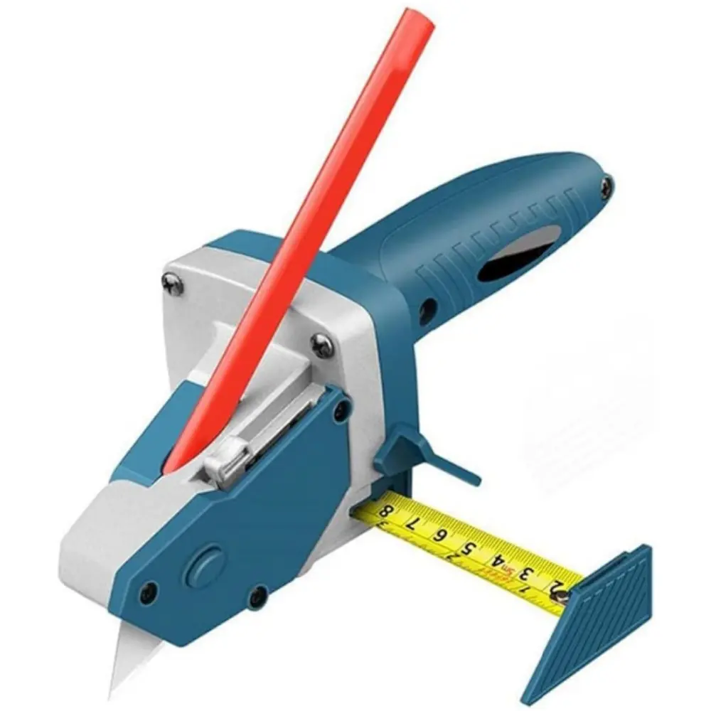 Gypsum Board Cutting Tool,All-in-one Hand Tool with Measuring Tape and Utility Cutter,Alloy Gypsum Board Cutter,for DIY,Gypsum, foam Board, KT Board, Cardboard