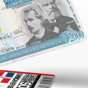 Dominican Republic Themed Stickers. The Ultimate Rectangle Sticker for Anywhere & Anything | Waterproof Vinyl | Clean Minimal Tech Aesthetic | Perfect for Laptops, Phones & Everyday Use