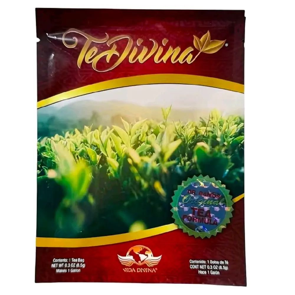 Te Divina Original Herbal Tea – Caffeine Free Cleanse  Natural Herbal Tea, Makes 1 Gallon, 12 Botanical Herbs