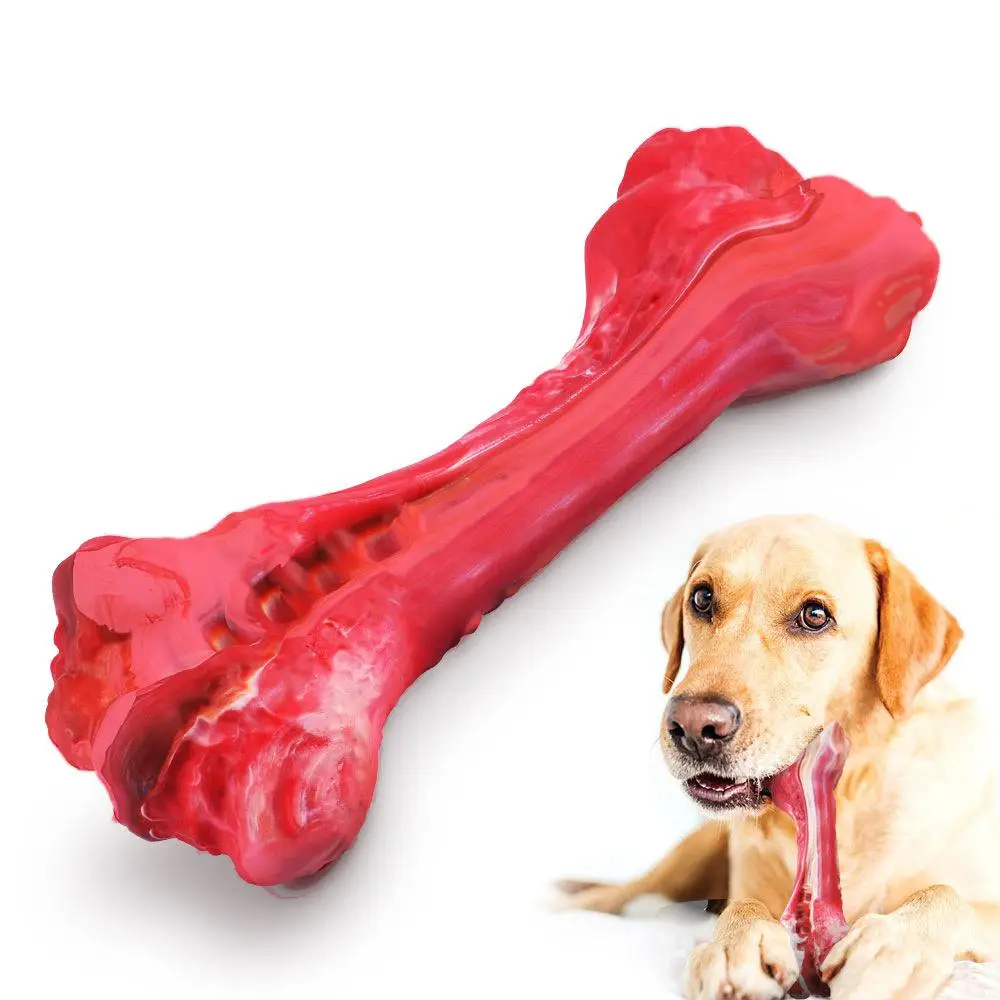 Beef Flavor Dog Chew Toy, Pet Teeth Cleaning Toy, Pet Chewing Toy Stick, Fun Throw Toy Running Chasing Stick for Small Medium Large Dogs