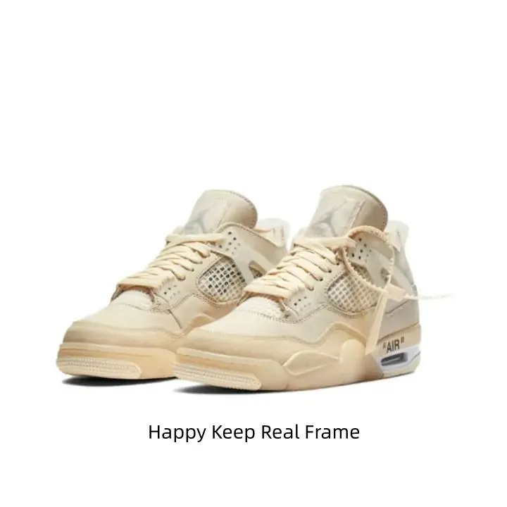 All-beige monochrome mid-top retro kicks crafted from soft canvas fabric, ventilated honeycomb mesh, muted warm neutral tone creates laid-back vintage summer street aesthetic