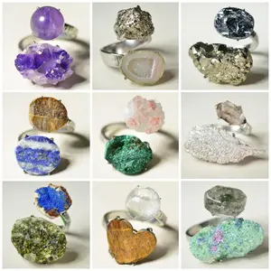Asteraia [Tray #D No.D01-D15] Variety Crystal Ring –  Handmade Gemstone Ring Daily Wear Healing Summervibes