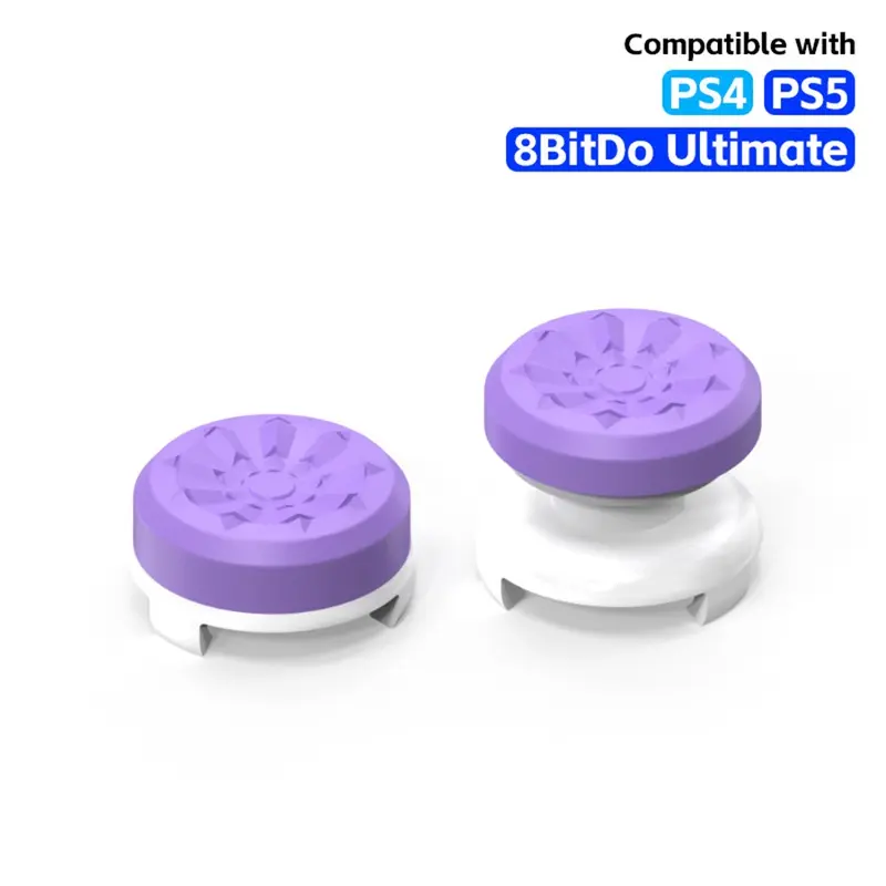 【Black Friday】Freek Galaxy Thumbstick Grip Caps, Analog Stick Covers for PS4, PS5 and 8BitDo Ultimate Controllers, Controller Accessories, Multiple Colors Available