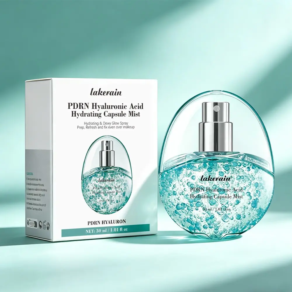 Lakerain PDRN Facial Hyaluronic Acid Moisturizing Cream, Niacinamide Deep Moisturizing Formula Firming Long-Lasting Hydrating Spray, Daily Face Moisturizer, Daily Moisture Nourishing, Improve Dull Skin, Firm Skin, Suitable For Multiple Skin Types