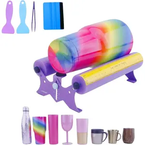 Cup Cradle for Tumblers,  Cup Holder with Measurements,Cup Holder,Cup  Cuptisserie Storage Accessory Base Applying Ornament Vinyl Decal to Tumblers, Glass, Cups, Bottles