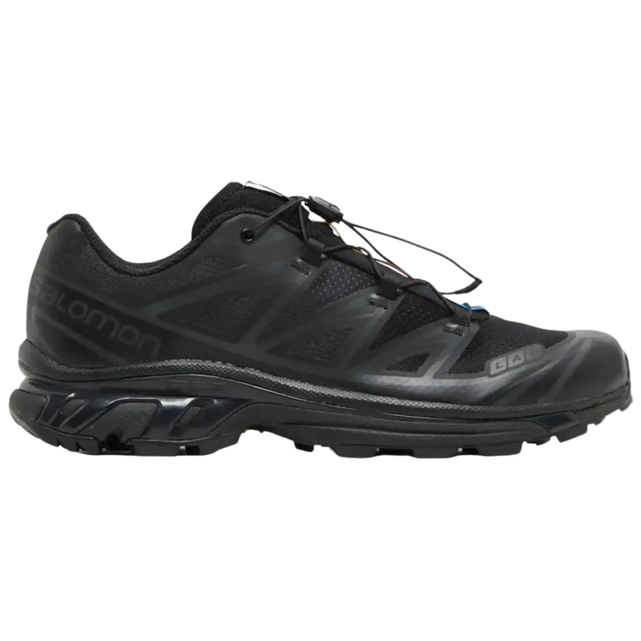 Salomon XT-6 Triple Black L41086600 Men's Fashion Shoes New
