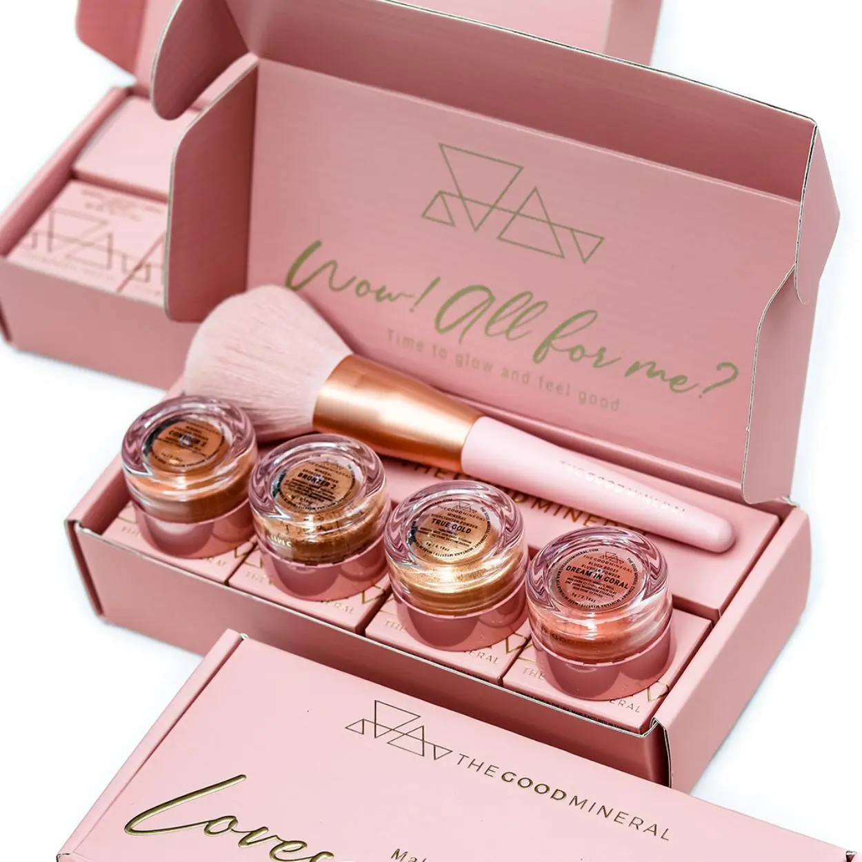 Glow (Gift Box) Bundle Makeup Set Kit Cosmetic