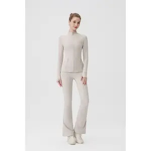 ROROlemon Long Jacket & Flare Leggings Set