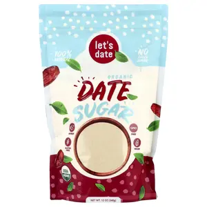 Let's Date Organic Date Sugar, 12 oz (340 g)