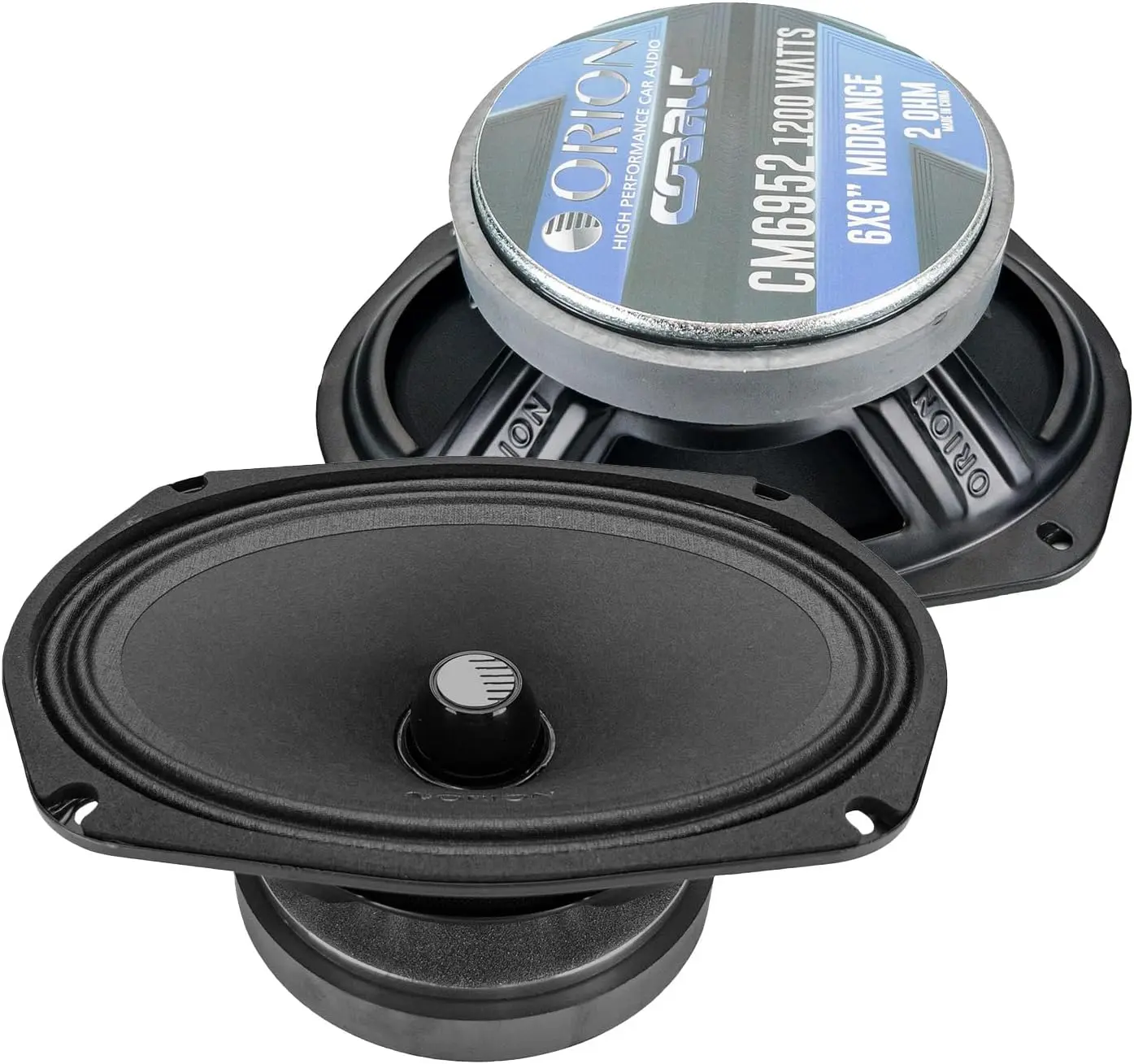 Orion Car Audio CM6952 - 6x9 Inch 2 Ohm Midrange Speaker 300 Watts RMS