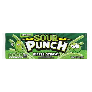 Sour Punch Pickle Straws, 4.5oz Tray Sour Punch Pickle Straws, 4.5oz Tray