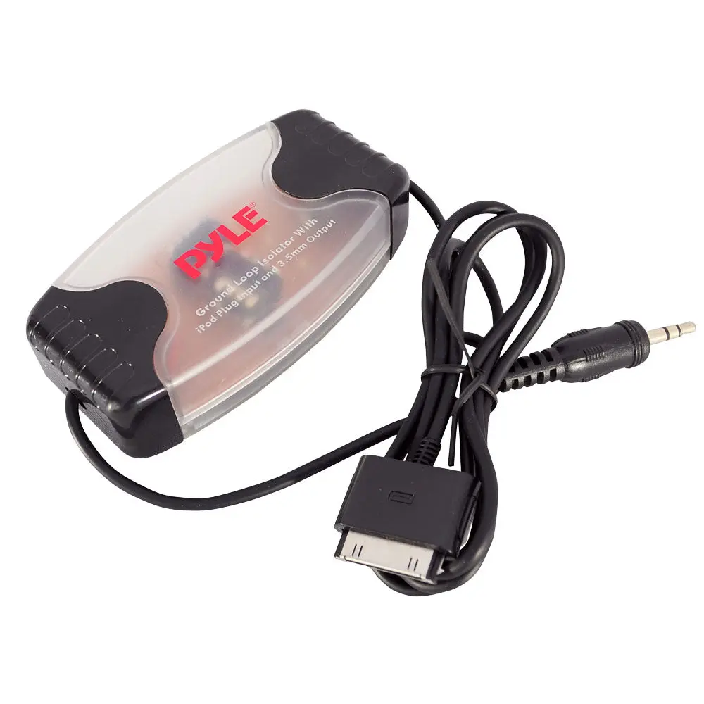 Ground Loop Noise Isolator - Eliminates Engine Hum - 3.5mm Stereo Output