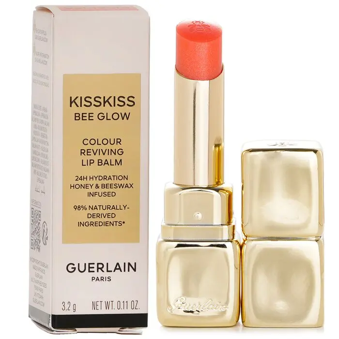 Guerlain KissKiss Bee Glow Lip Balm - #389 Pearly Peach