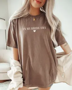 In My Bride Era Shirt Comfort Colors Future Mrs. Tee – Perfect Engagement Gift – Bridal Shower and Fiancee Gift
