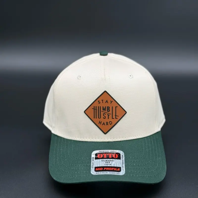 Stay Humble Hustle Hard Trucker Hat Otto 5-Panel Adjustable Baseball Cap with Unique Design